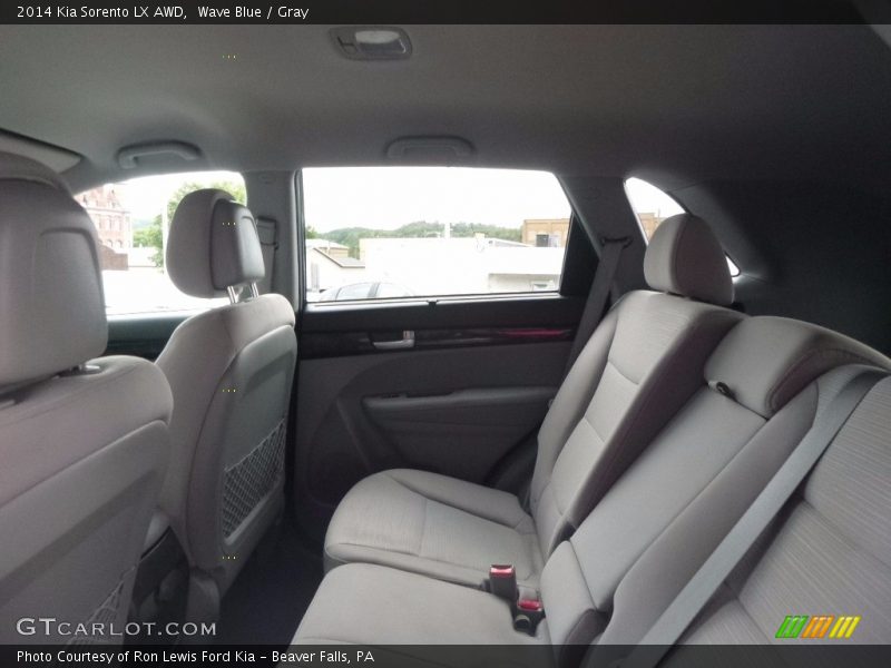 Wave Blue / Gray 2014 Kia Sorento LX AWD