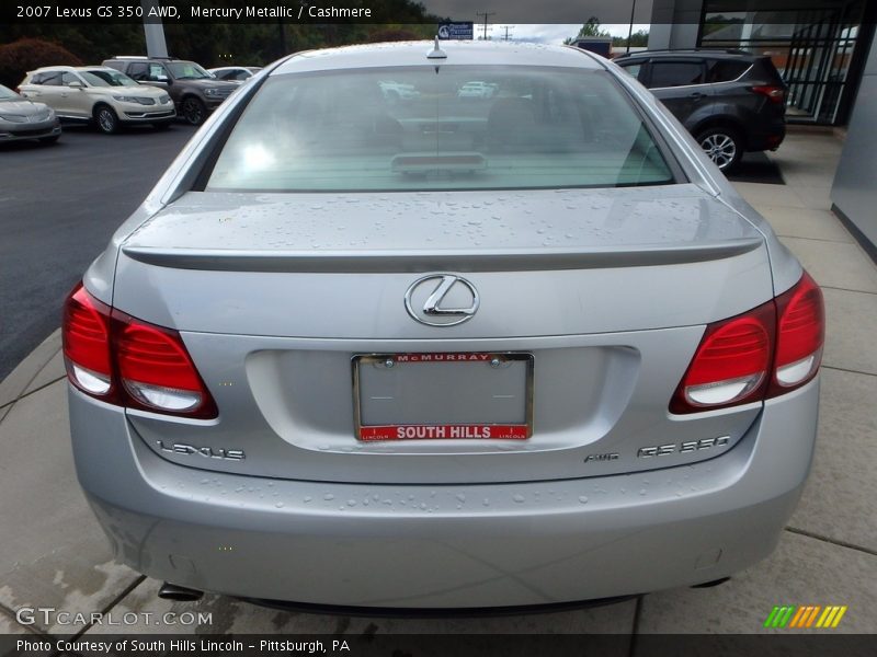 Mercury Metallic / Cashmere 2007 Lexus GS 350 AWD