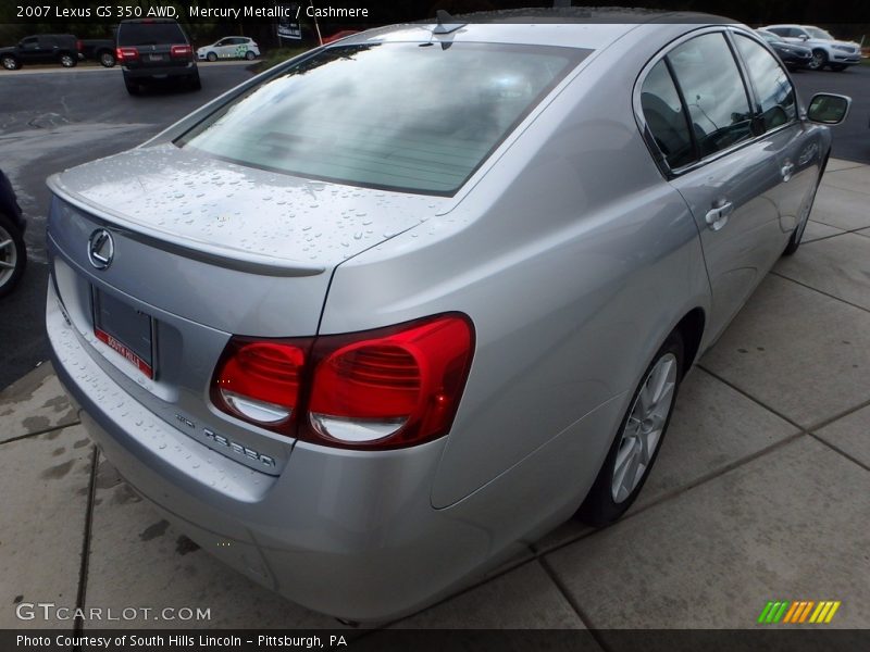 Mercury Metallic / Cashmere 2007 Lexus GS 350 AWD