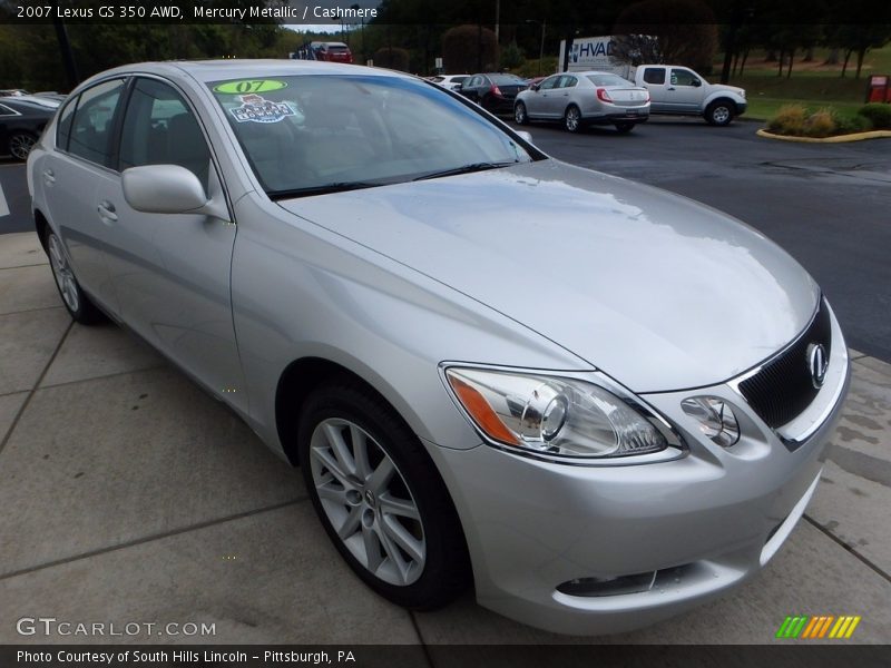 Mercury Metallic / Cashmere 2007 Lexus GS 350 AWD