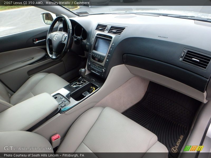 Mercury Metallic / Cashmere 2007 Lexus GS 350 AWD