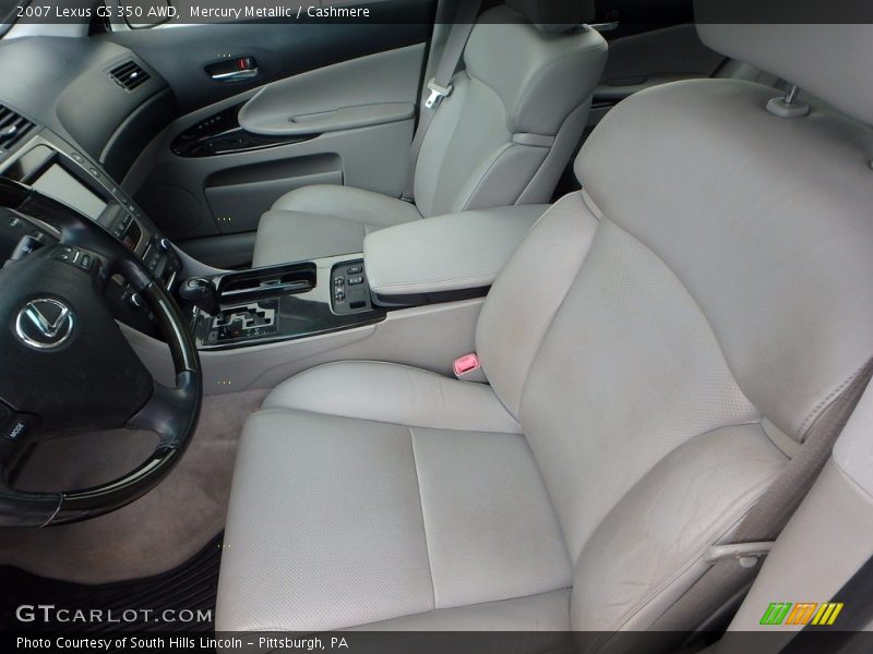 Mercury Metallic / Cashmere 2007 Lexus GS 350 AWD