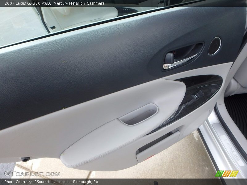 Mercury Metallic / Cashmere 2007 Lexus GS 350 AWD