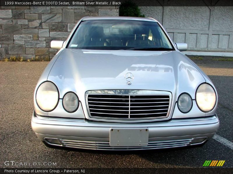 Brilliant Silver Metallic / Black 1999 Mercedes-Benz E 300TD Sedan