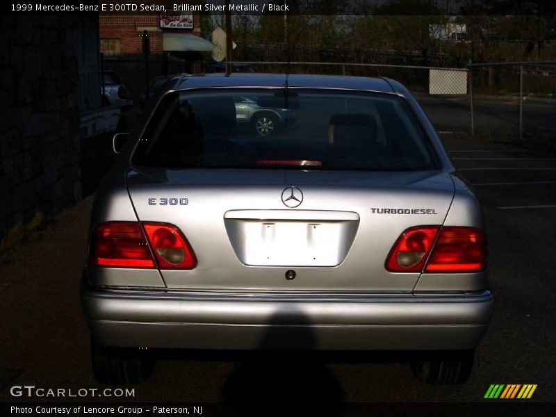 Brilliant Silver Metallic / Black 1999 Mercedes-Benz E 300TD Sedan