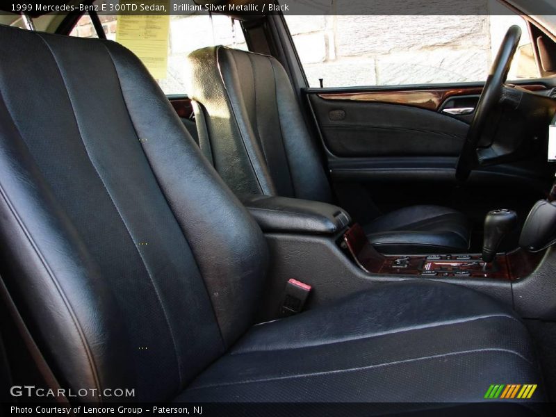 Brilliant Silver Metallic / Black 1999 Mercedes-Benz E 300TD Sedan