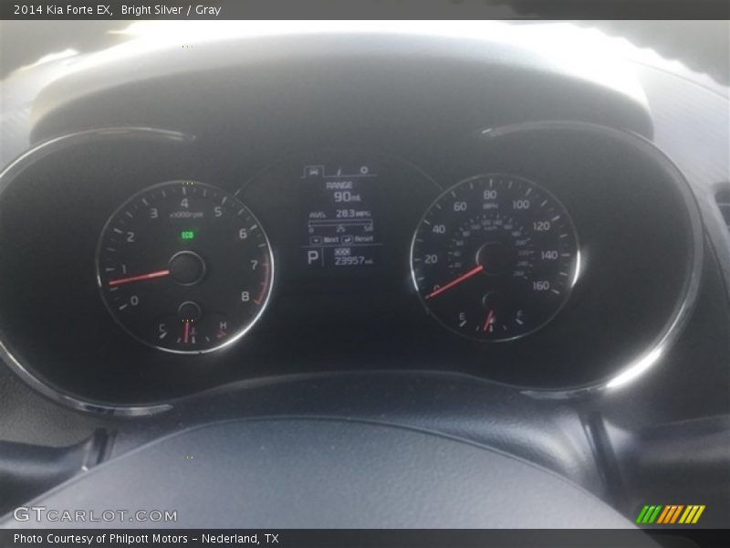 Bright Silver / Gray 2014 Kia Forte EX