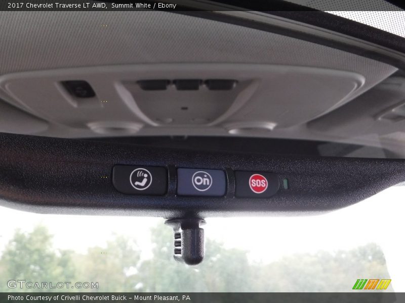 Summit White / Ebony 2017 Chevrolet Traverse LT AWD