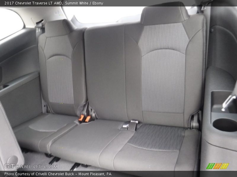 Summit White / Ebony 2017 Chevrolet Traverse LT AWD