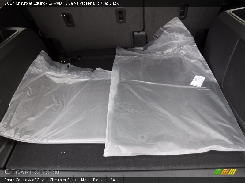 Blue Velvet Metallic / Jet Black 2017 Chevrolet Equinox LS AWD