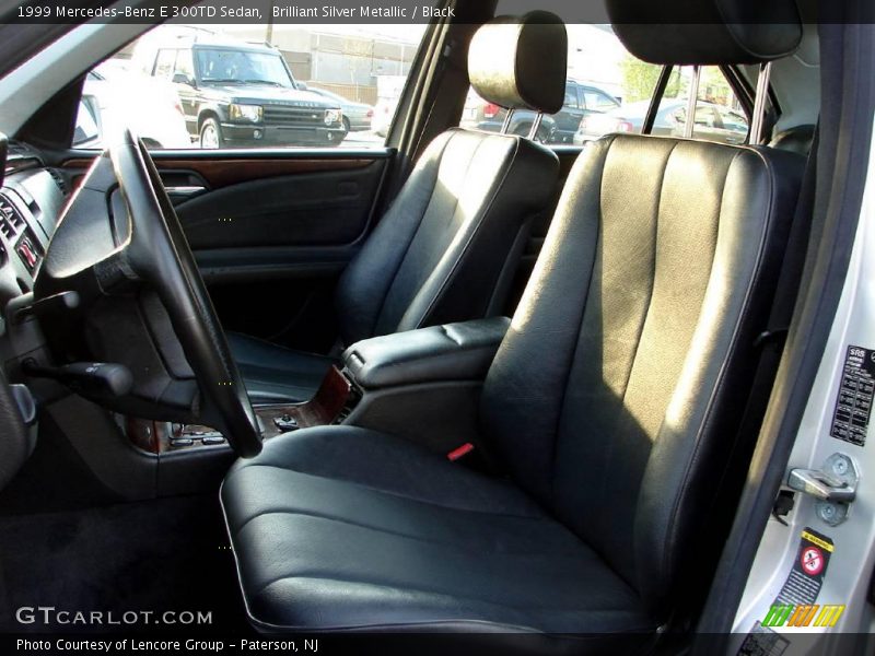 Brilliant Silver Metallic / Black 1999 Mercedes-Benz E 300TD Sedan