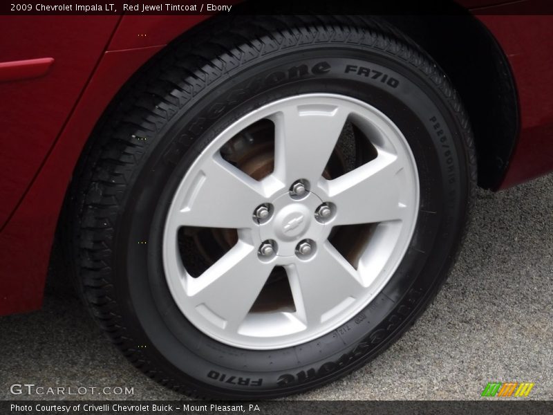 Red Jewel Tintcoat / Ebony 2009 Chevrolet Impala LT