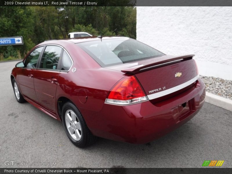 Red Jewel Tintcoat / Ebony 2009 Chevrolet Impala LT