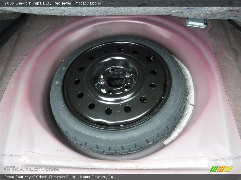 Red Jewel Tintcoat / Ebony 2009 Chevrolet Impala LT