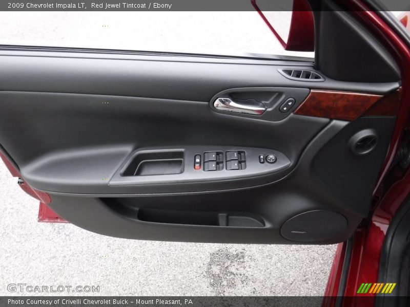 Red Jewel Tintcoat / Ebony 2009 Chevrolet Impala LT