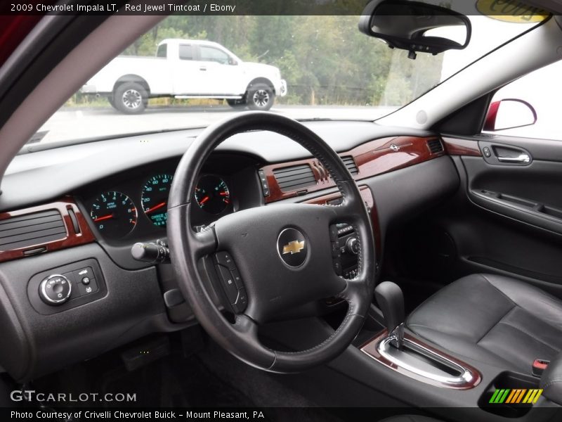 Red Jewel Tintcoat / Ebony 2009 Chevrolet Impala LT