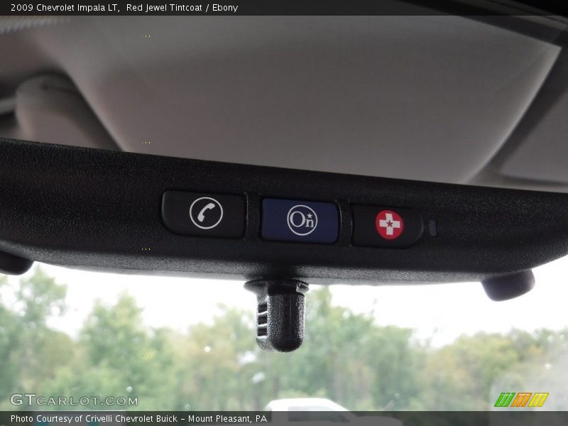 Red Jewel Tintcoat / Ebony 2009 Chevrolet Impala LT