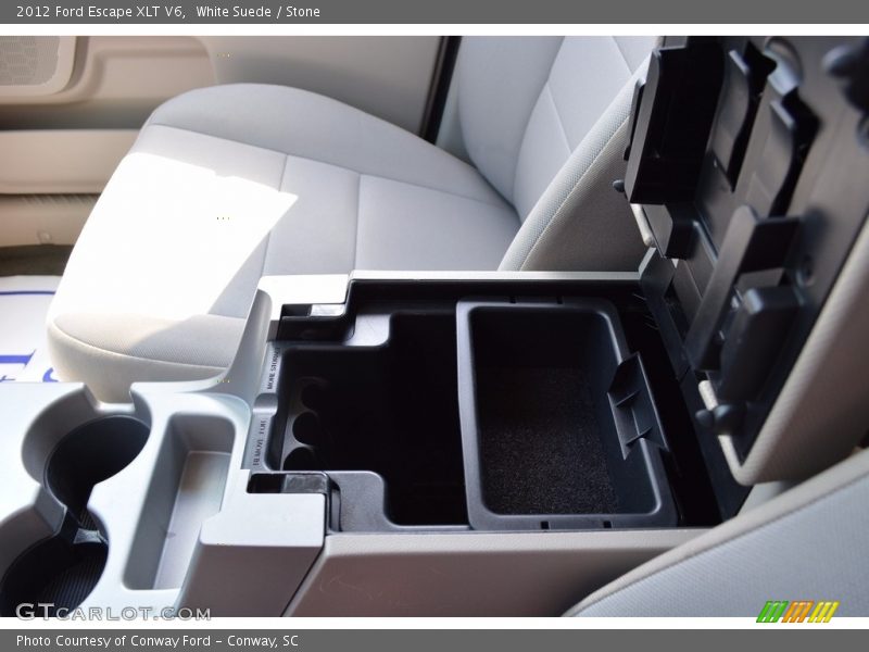 White Suede / Stone 2012 Ford Escape XLT V6