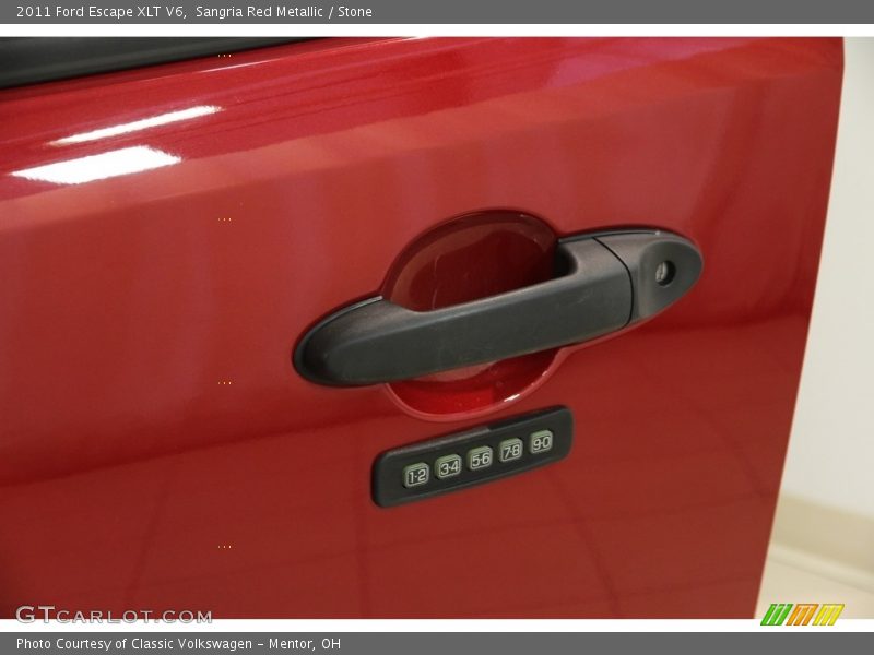 Sangria Red Metallic / Stone 2011 Ford Escape XLT V6