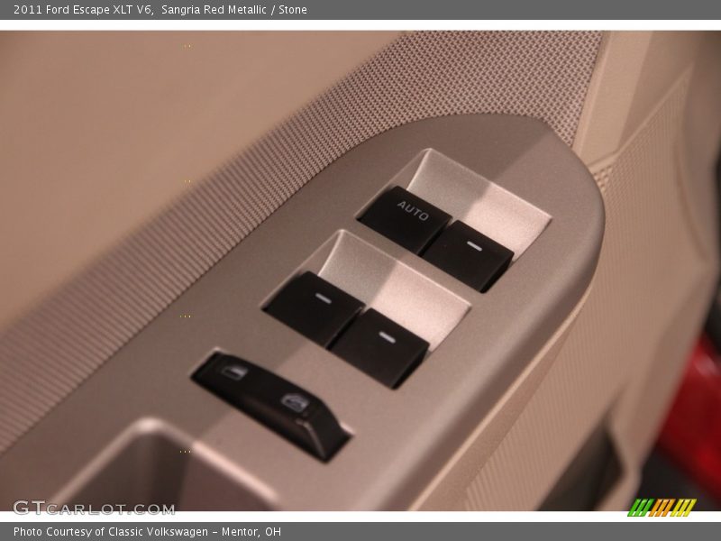 Sangria Red Metallic / Stone 2011 Ford Escape XLT V6