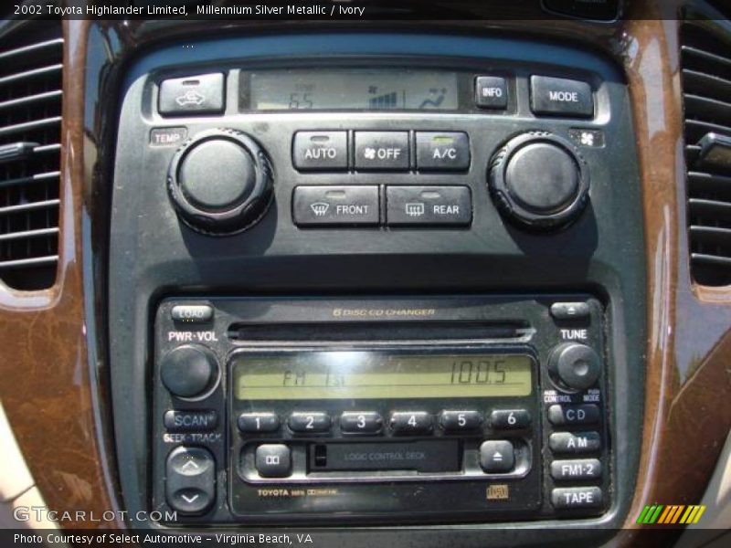 Millennium Silver Metallic / Ivory 2002 Toyota Highlander Limited