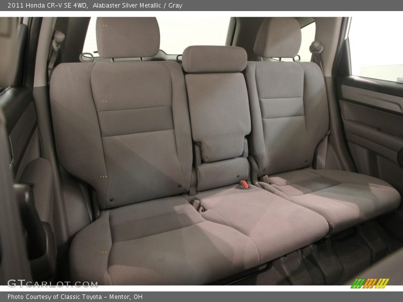 Alabaster Silver Metallic / Gray 2011 Honda CR-V SE 4WD