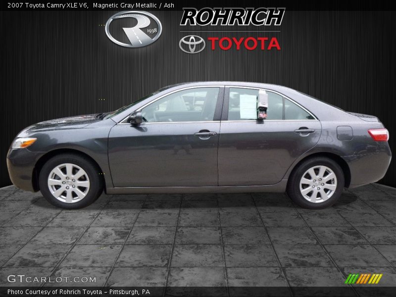 Magnetic Gray Metallic / Ash 2007 Toyota Camry XLE V6
