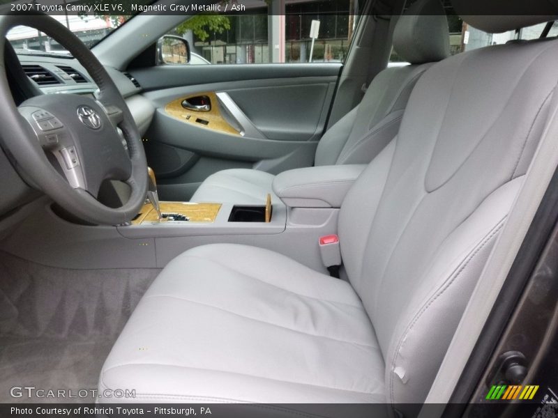 Magnetic Gray Metallic / Ash 2007 Toyota Camry XLE V6