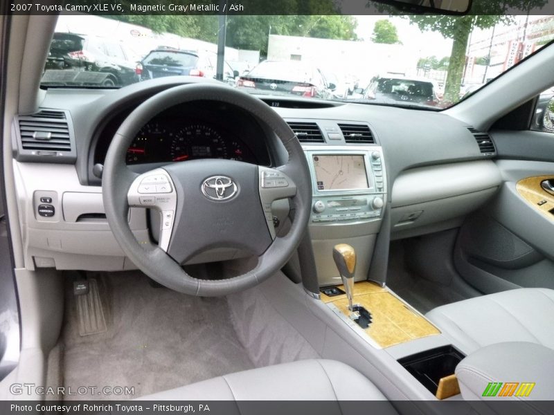 Magnetic Gray Metallic / Ash 2007 Toyota Camry XLE V6