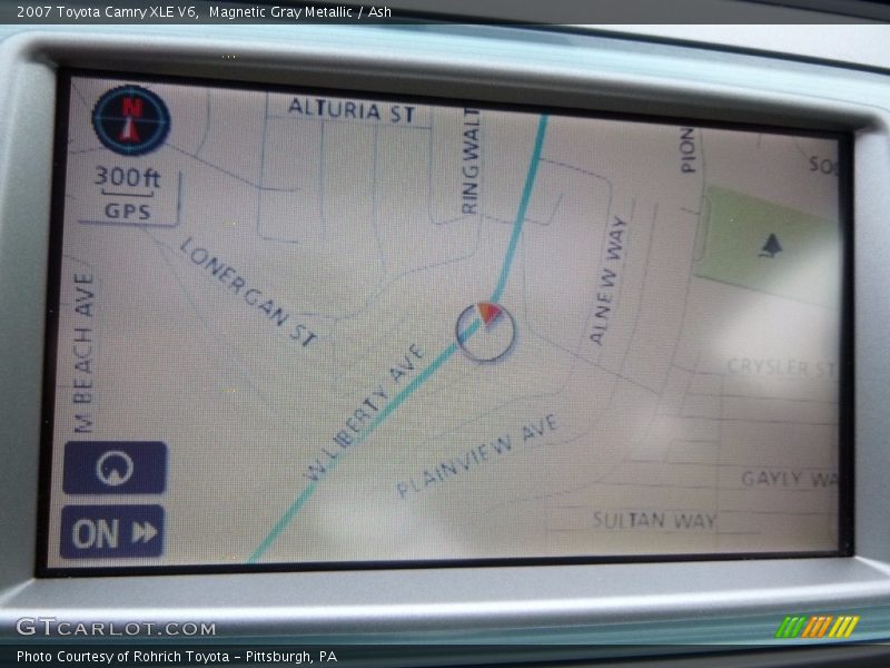 Magnetic Gray Metallic / Ash 2007 Toyota Camry XLE V6