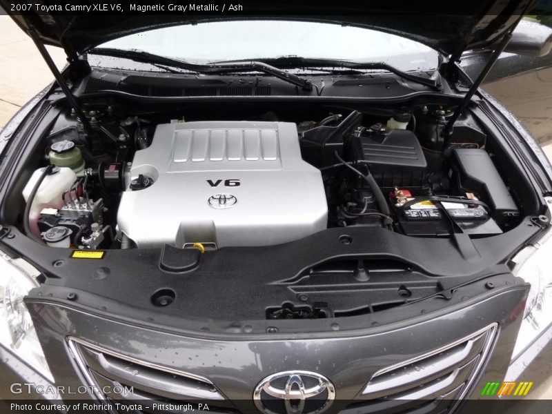 Magnetic Gray Metallic / Ash 2007 Toyota Camry XLE V6