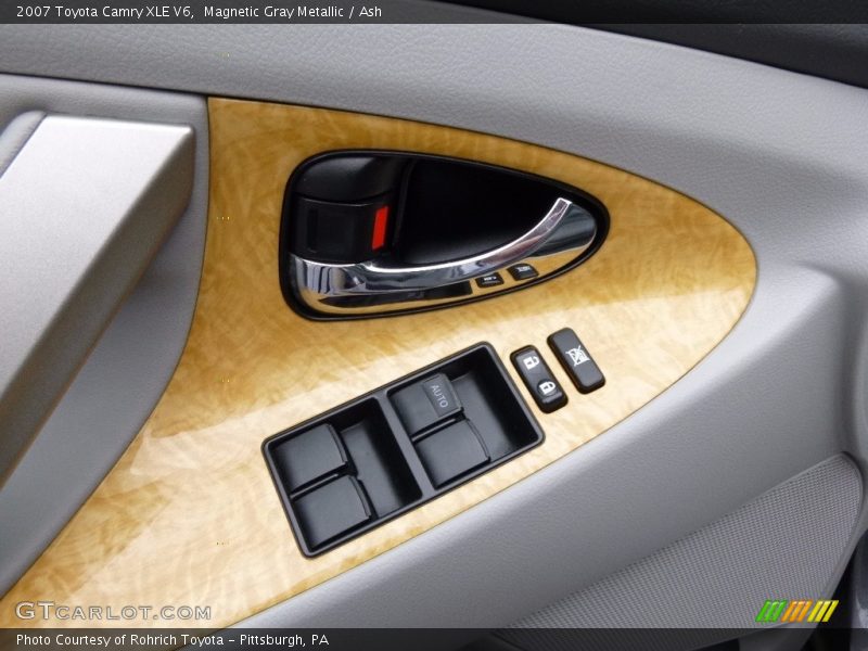 Magnetic Gray Metallic / Ash 2007 Toyota Camry XLE V6