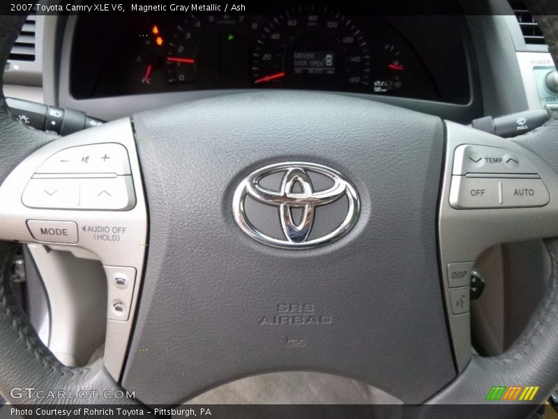 Magnetic Gray Metallic / Ash 2007 Toyota Camry XLE V6