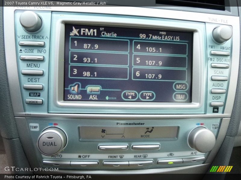 Magnetic Gray Metallic / Ash 2007 Toyota Camry XLE V6