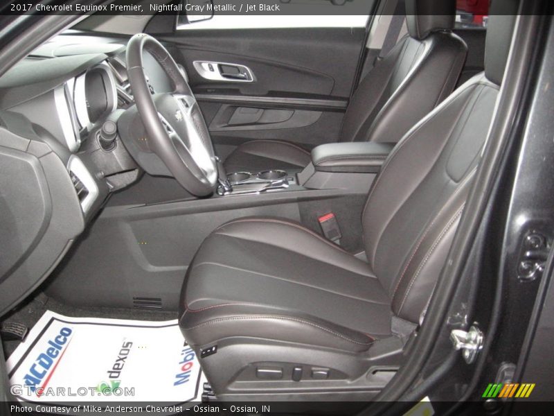  2017 Equinox Premier Jet Black Interior
