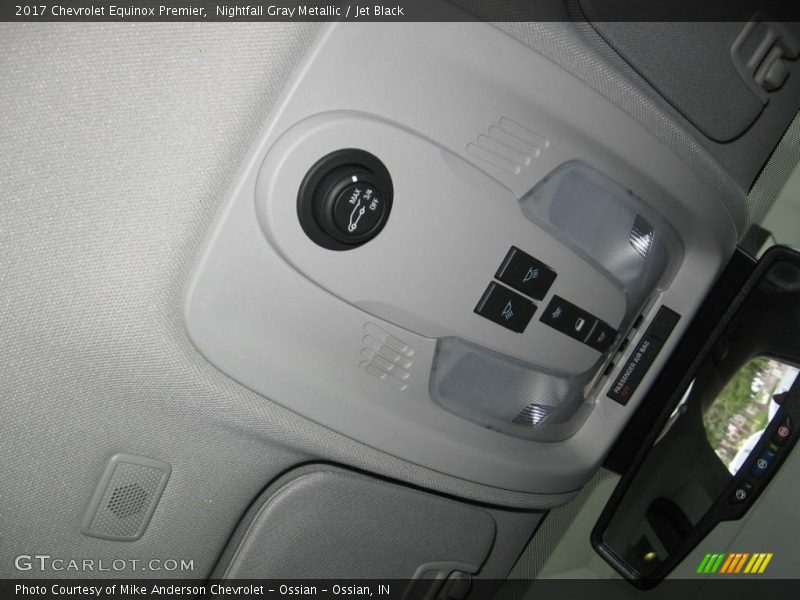 Nightfall Gray Metallic / Jet Black 2017 Chevrolet Equinox Premier