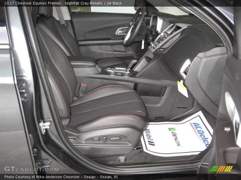 Nightfall Gray Metallic / Jet Black 2017 Chevrolet Equinox Premier