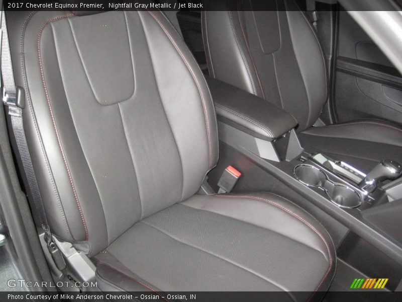 Nightfall Gray Metallic / Jet Black 2017 Chevrolet Equinox Premier