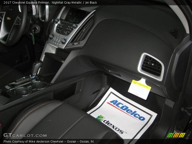 Nightfall Gray Metallic / Jet Black 2017 Chevrolet Equinox Premier