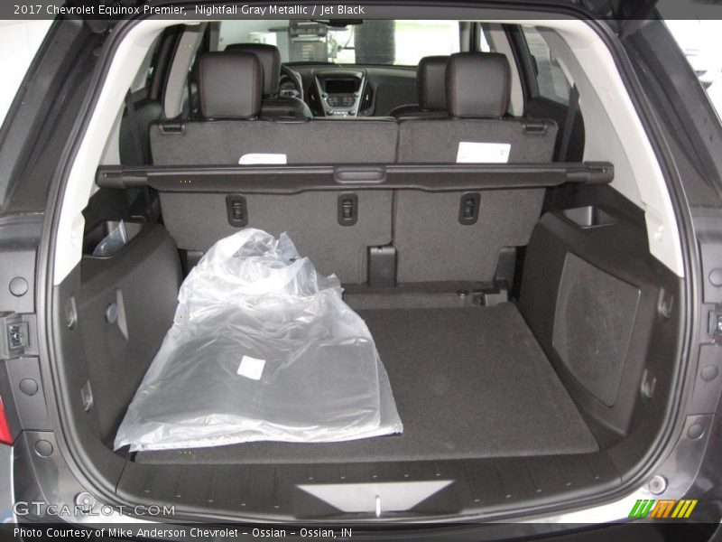 Nightfall Gray Metallic / Jet Black 2017 Chevrolet Equinox Premier