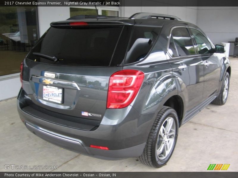 Nightfall Gray Metallic / Jet Black 2017 Chevrolet Equinox Premier