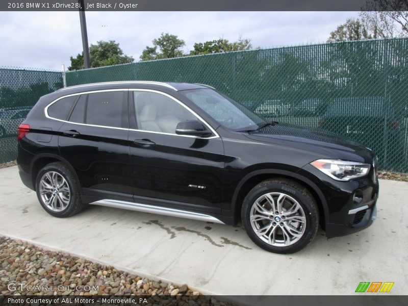 Jet Black / Oyster 2016 BMW X1 xDrive28i