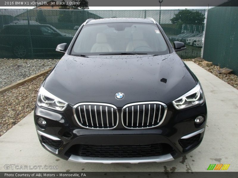 Jet Black / Oyster 2016 BMW X1 xDrive28i