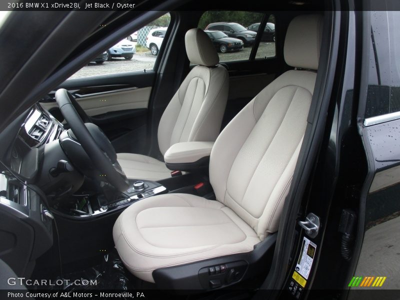 Jet Black / Oyster 2016 BMW X1 xDrive28i