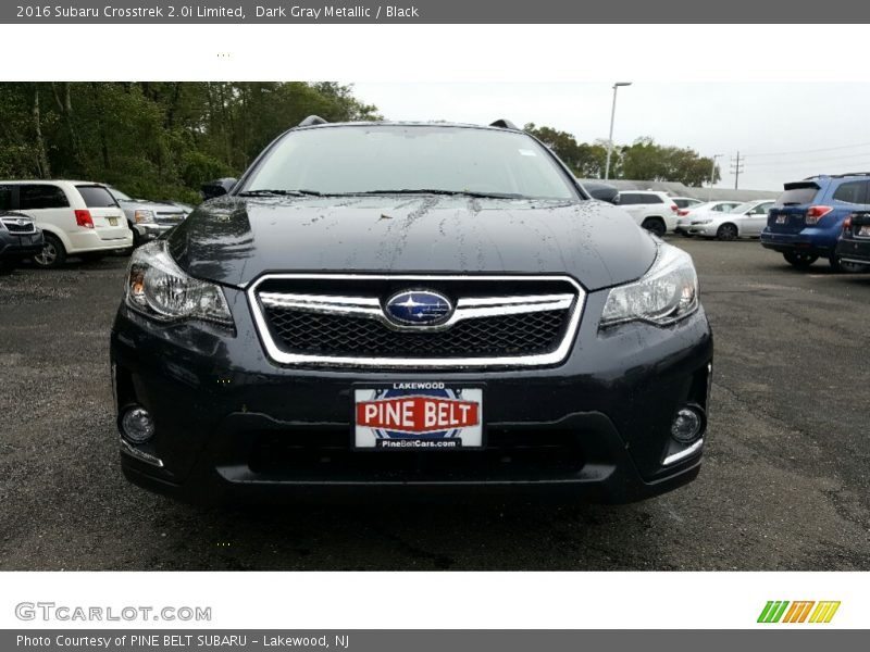 Dark Gray Metallic / Black 2016 Subaru Crosstrek 2.0i Limited