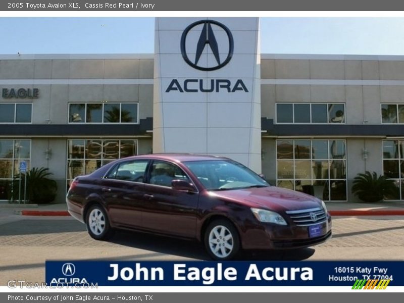 Cassis Red Pearl / Ivory 2005 Toyota Avalon XLS