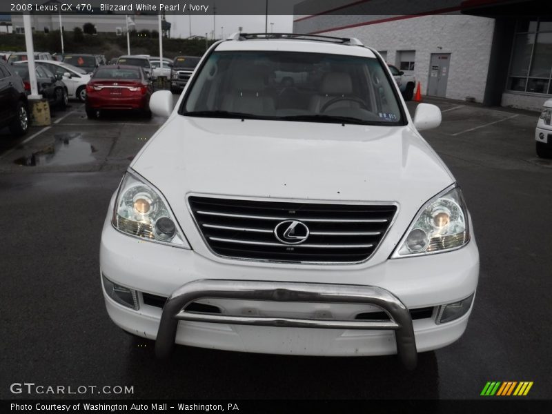 Blizzard White Pearl / Ivory 2008 Lexus GX 470