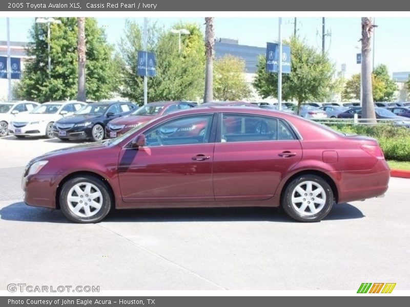 Cassis Red Pearl / Ivory 2005 Toyota Avalon XLS