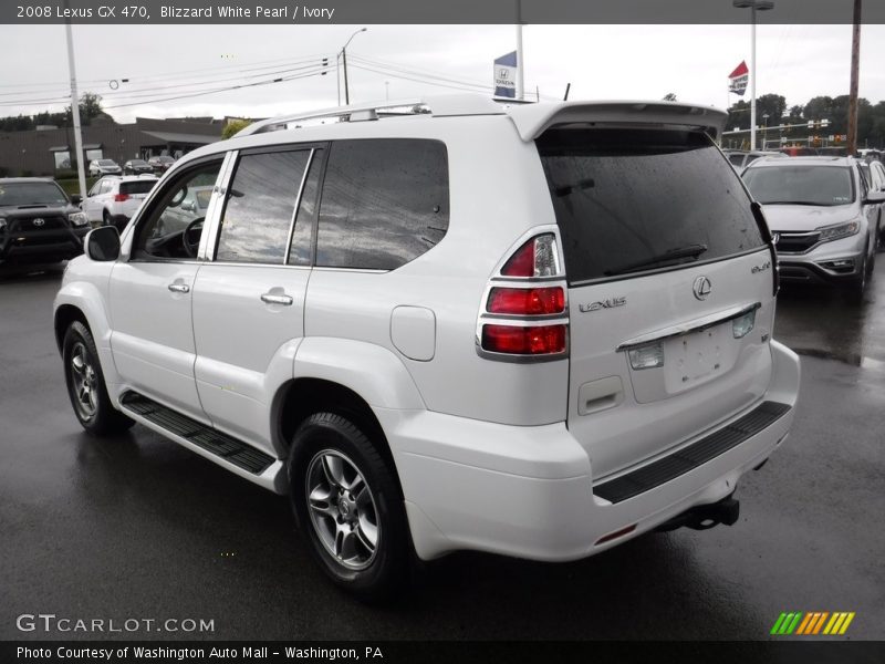 Blizzard White Pearl / Ivory 2008 Lexus GX 470