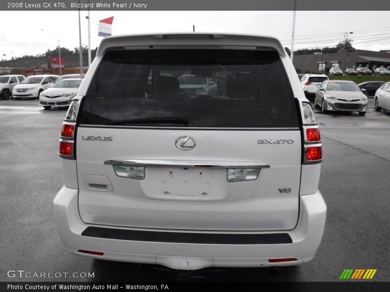 Blizzard White Pearl / Ivory 2008 Lexus GX 470